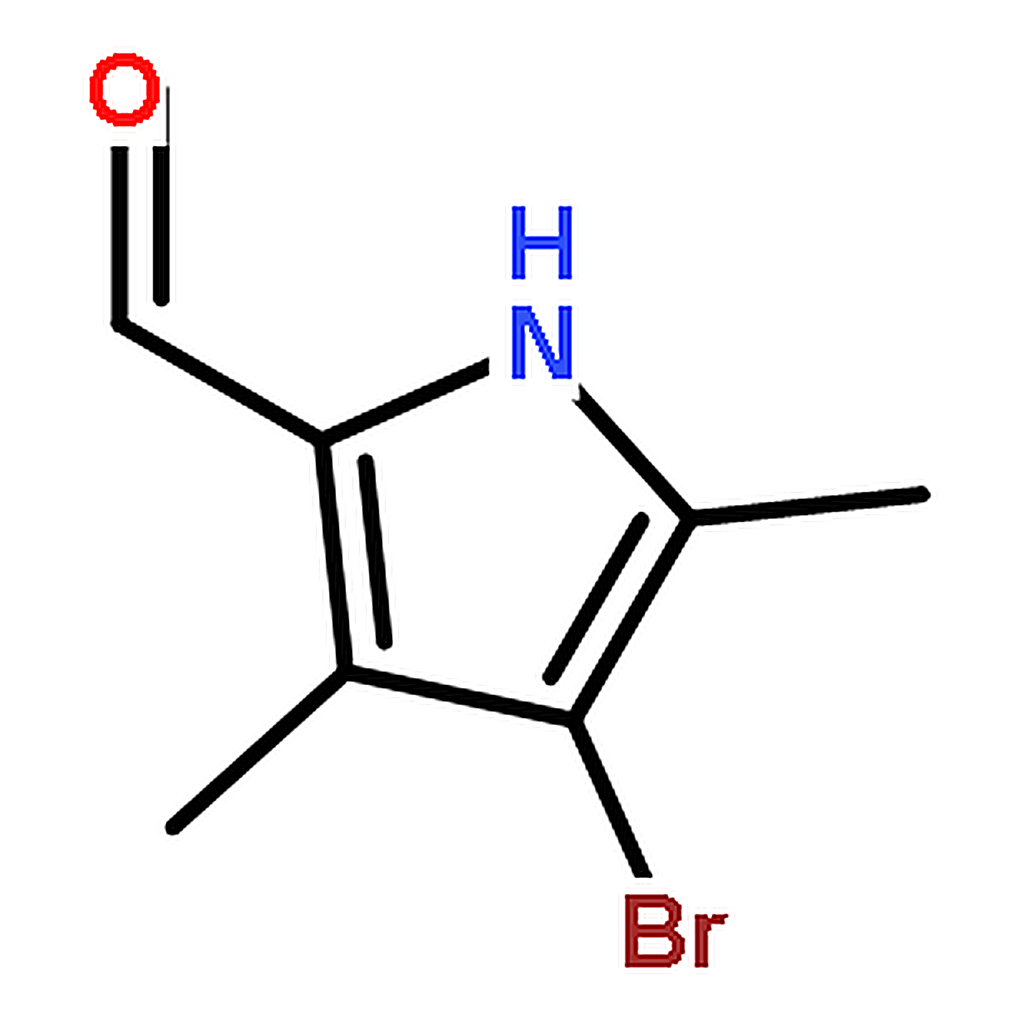 RHAWN 4-Bromo-3,5-dimethyl-1H-pyrrole-2-carbaldehyde