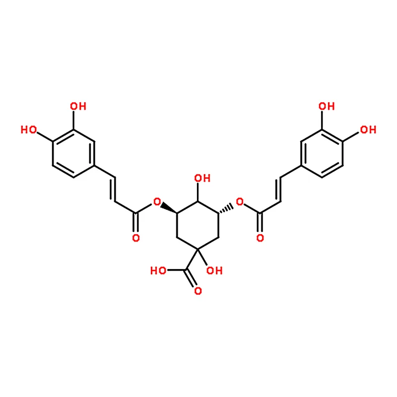 RHAWN (1,3R,4,5R)-3,5-Bis(((E)-3-(3,4-dihydroxyphenyl)acryloyl)oxy)-1,4-dihydroxycyclohexanecarbox