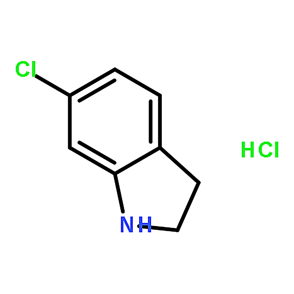 RHAWN 6-Chloro-2，3-dihydro-1H-indole hydrochloride