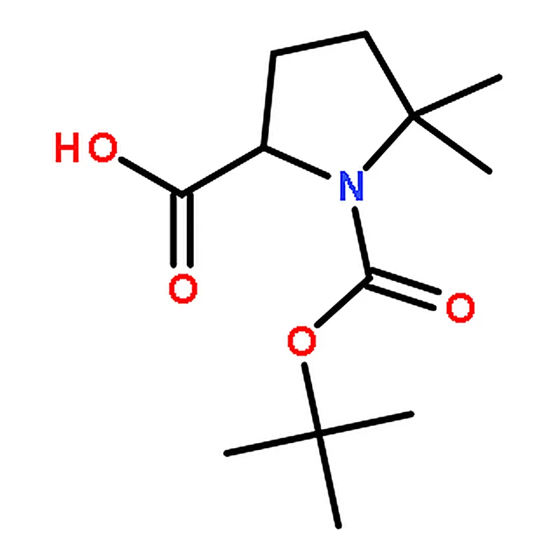 RHAWN 1-(Tert-butoxycarbonyl)-5,5-dimethylpyrrolidine-2-carboxylic acid