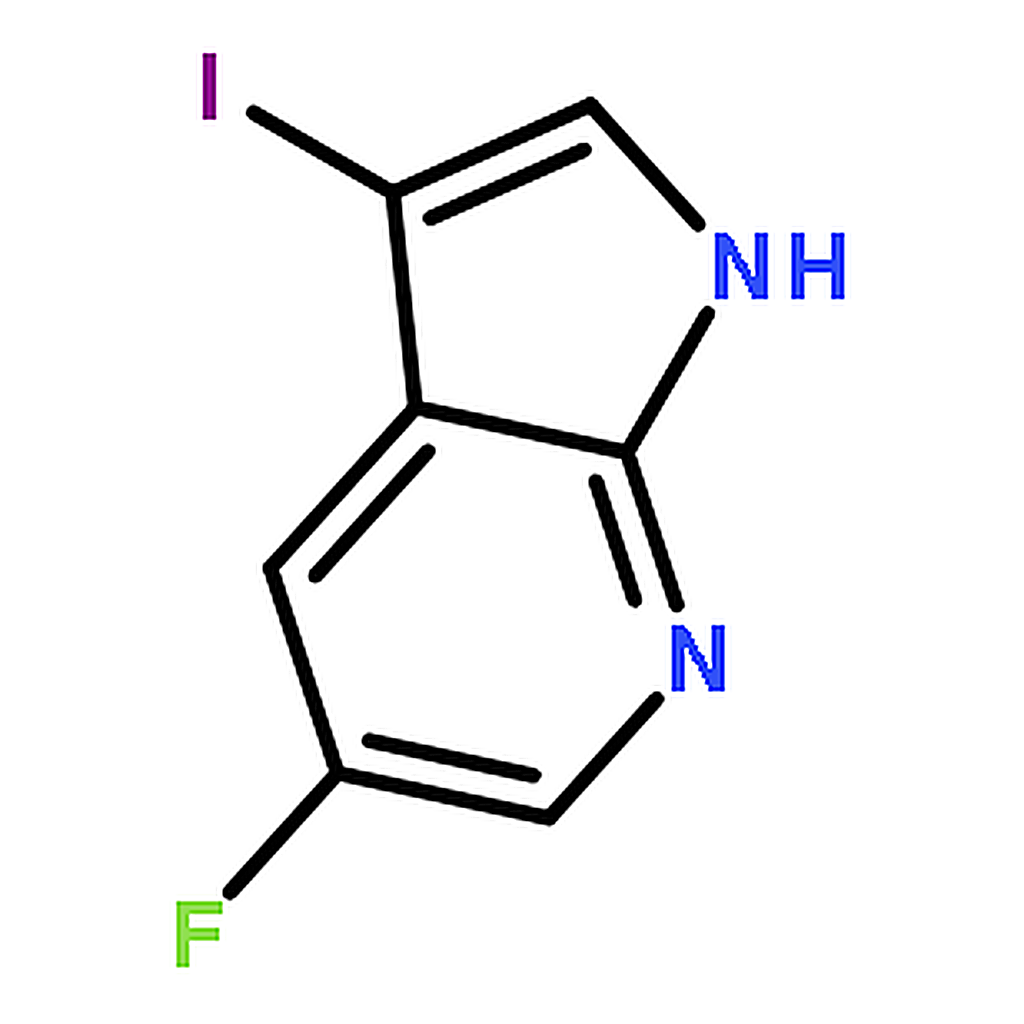RHAWN 5-Fluoro-3-iodo-1H-pyrrolo[2,3-b]pyridine