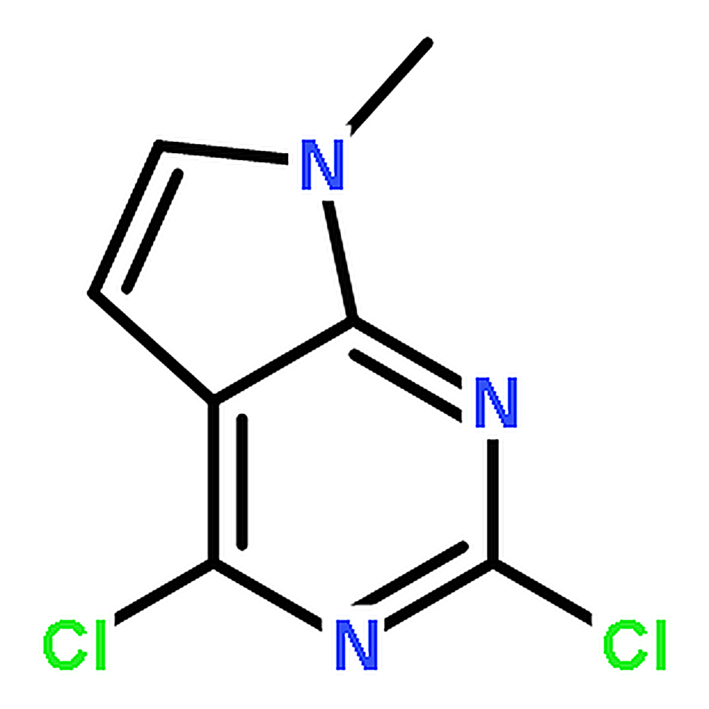 RHAWN 2，4-Dichloro-7-methyl-7H-pyrrolo[2，3-d]pyrimidine