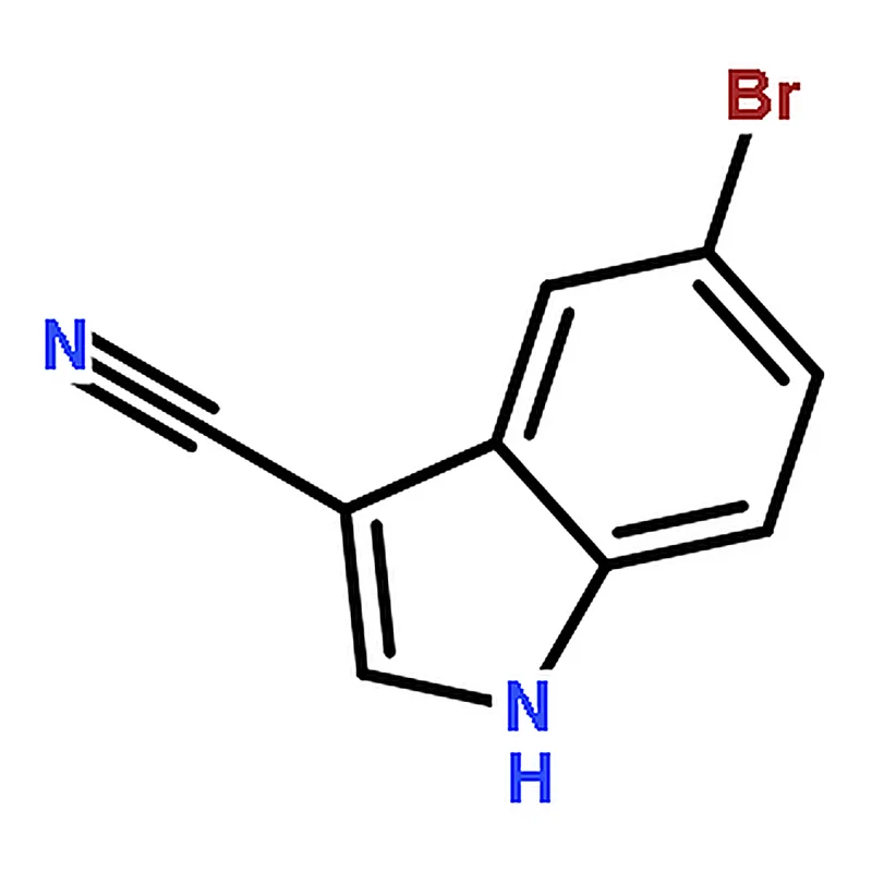 RHAWN 5-Bromo-3-cyanoindole