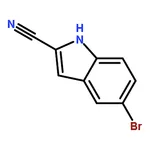 RHAWN 5-Bromo-1H-indole-2-carbonitrile