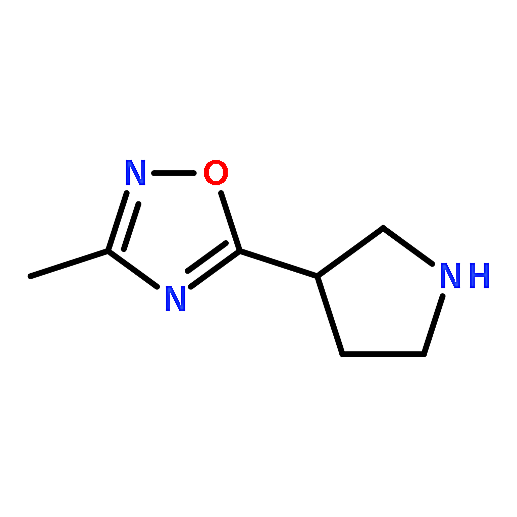 RHAWN 3-Methyl-5-(pyrrolidin-3-yl)-1，2，4-oxadiazole
