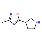 RHAWN 3-Methyl-5-(pyrrolidin-3-yl)-1,2,4-oxadiazole