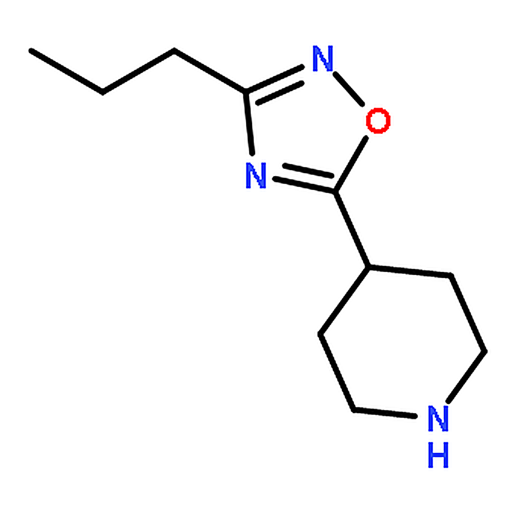 RHAWN 4-(3-Propyl-1，2，4-oxadiazol-5-yl)piperidine