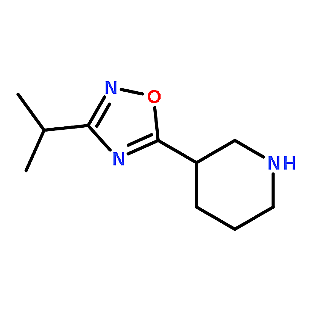 RHAWN 3-(3-Isopropyl-1，2，4-oxadiazol-5-yl)piperidine