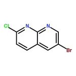 RHAWN 6-Bromo-2-chloro-1,8-naphthyridine, 96%