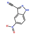 RHAWN 5-Nitro-1H-indazole-3-carbonitrile