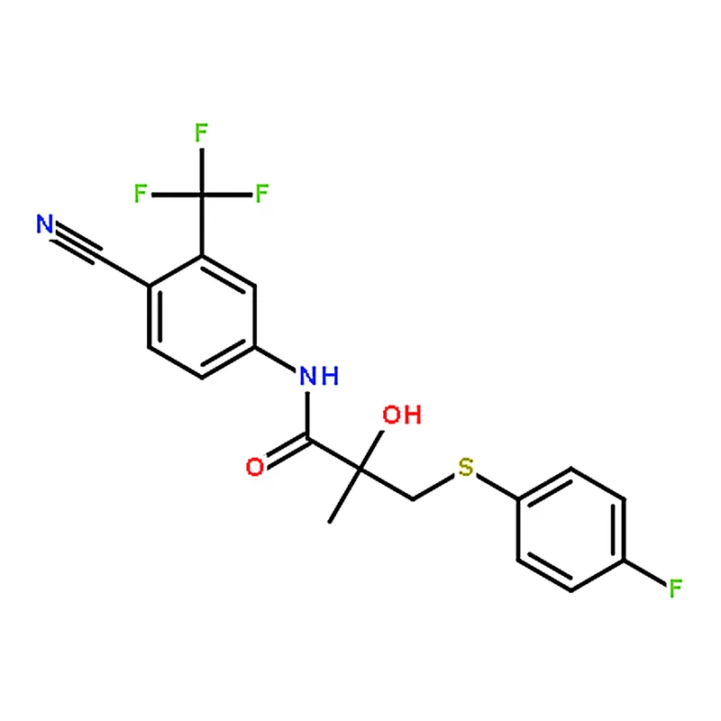 RHAWN N-(4-Cyano-3-(trifluoromethyl)phenyl)-3-((4-fluorophenyl)thio)-2-hydroxy-2-methylpropanamide