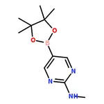 RHAWN N-Methyl-5-(4,4,5,5-tetramethyl-1,3,2-dioxaborolan-2-yl)pyrimidin-2-amine