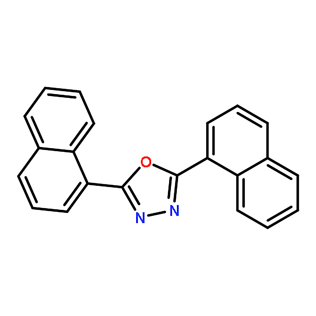 RHAWN 2,5-Bis(1-naphthyl)-1,3,4-oxadiazole
