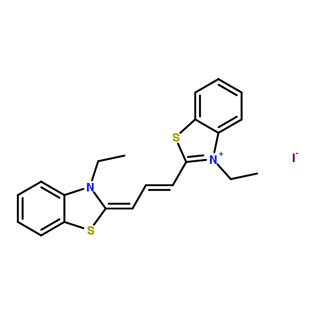 RHAWN 3，3'-Diethylthiacarbocyanine Iodide