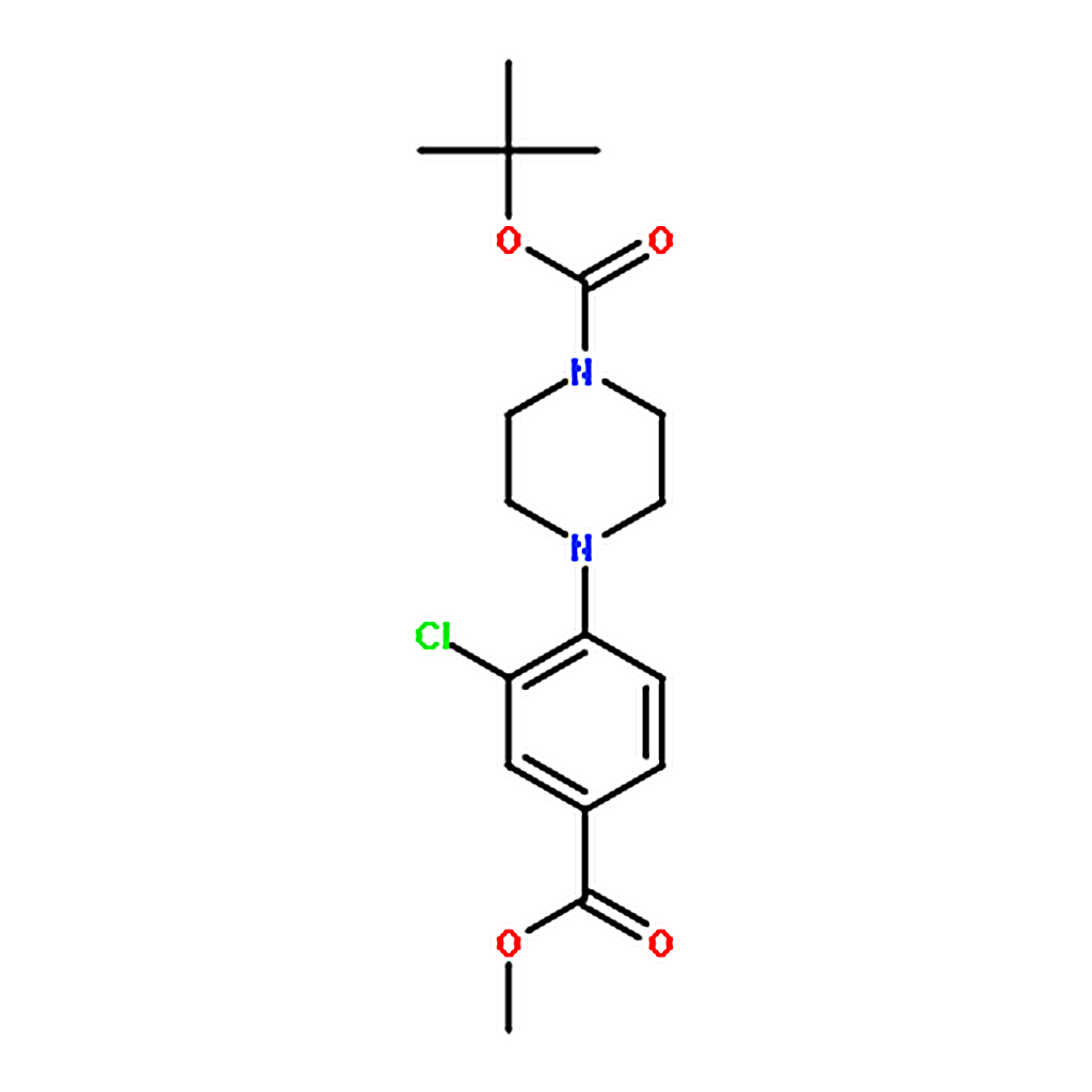 RHAWN Methyl 4-(4-Boc-1-piperazinyl)-3-chlorobenzoate