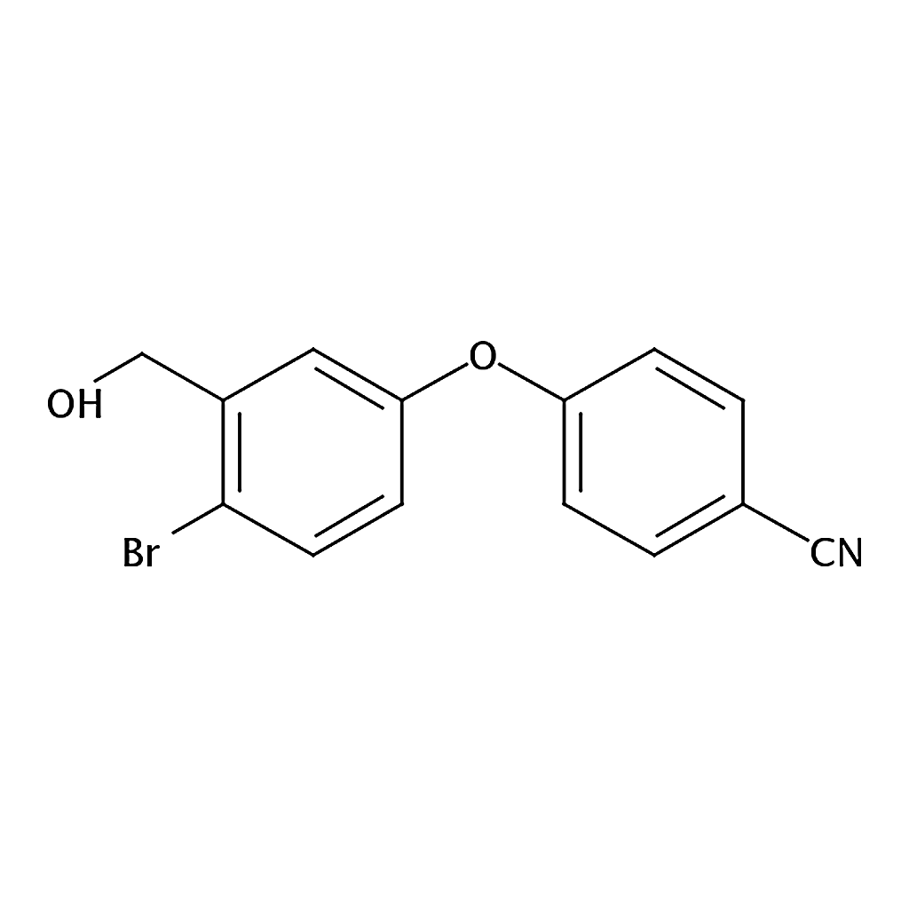 RHAWN 4-(4-Bromo-3-(hydroxymethyl)phenoxy)benzonitrile