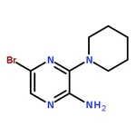 RHAWN 2-Amino-5-bromo-3-piperidin-1-ylpyrazine