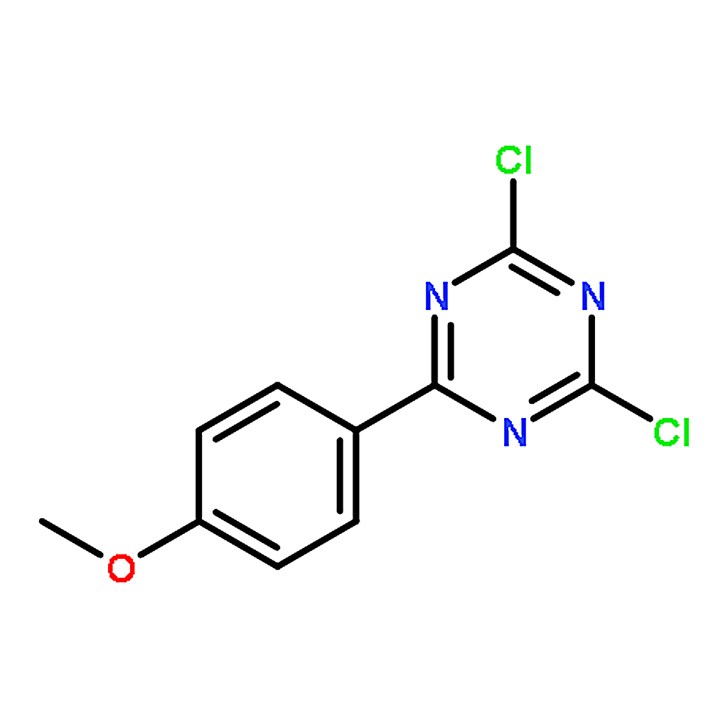 RHAWN 2，4-dichloro-6-(4-methoxyphenyl)-1，3，5-triazine