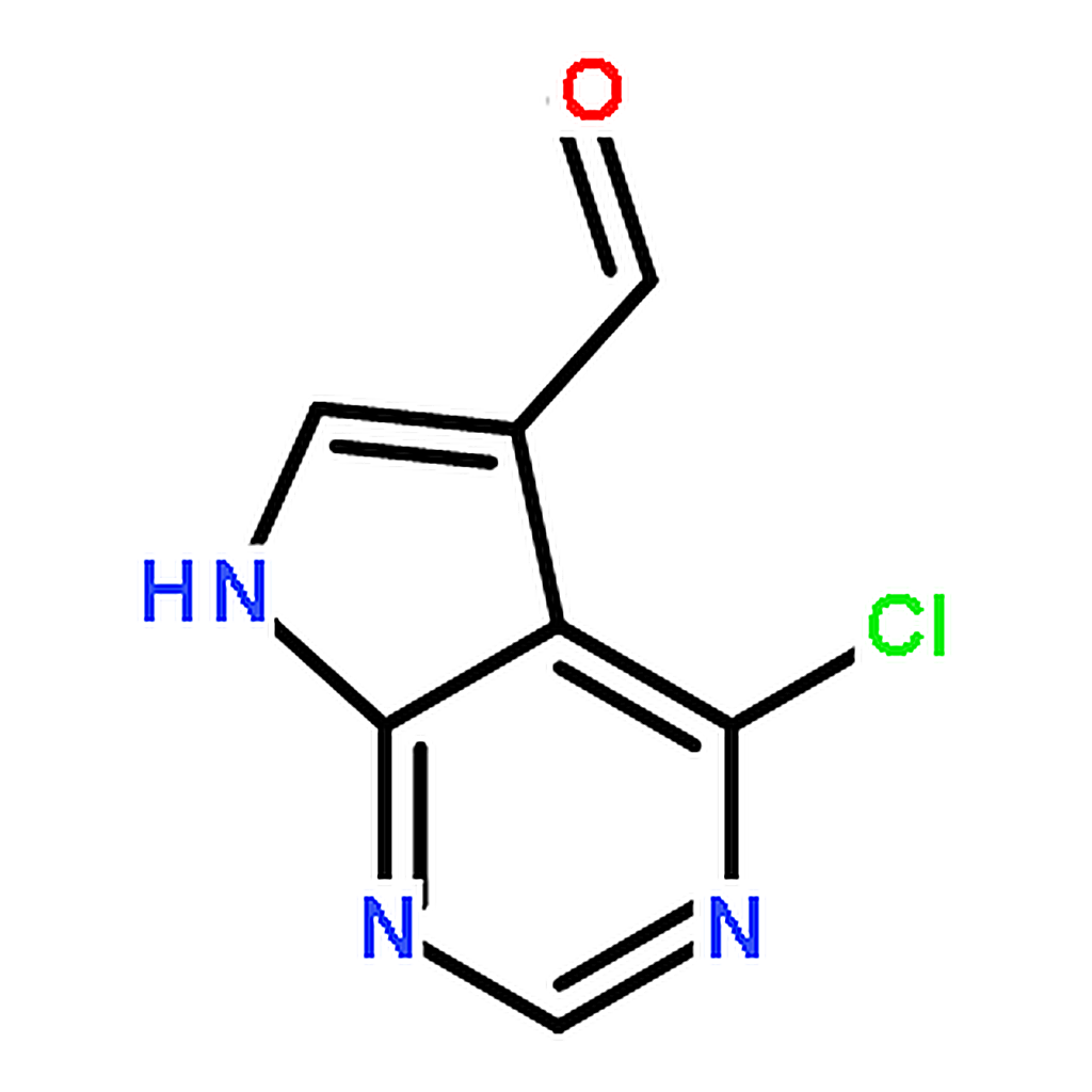 RHAWN 4-Chloro-7H-pyrrolo[2,3-d]pyrimidine-5-carbaldehyde