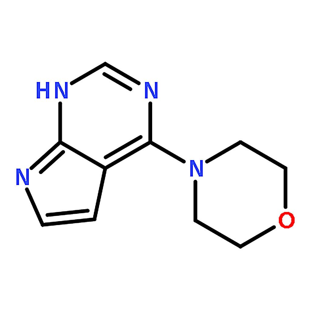 RHAWN 4-(1H-Pyrrolo[2,3-d]pyrimidin-4-yl)morpholine