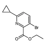 RHAWN Ethyl 3-bromo-6-cyclopropylpicolinate
