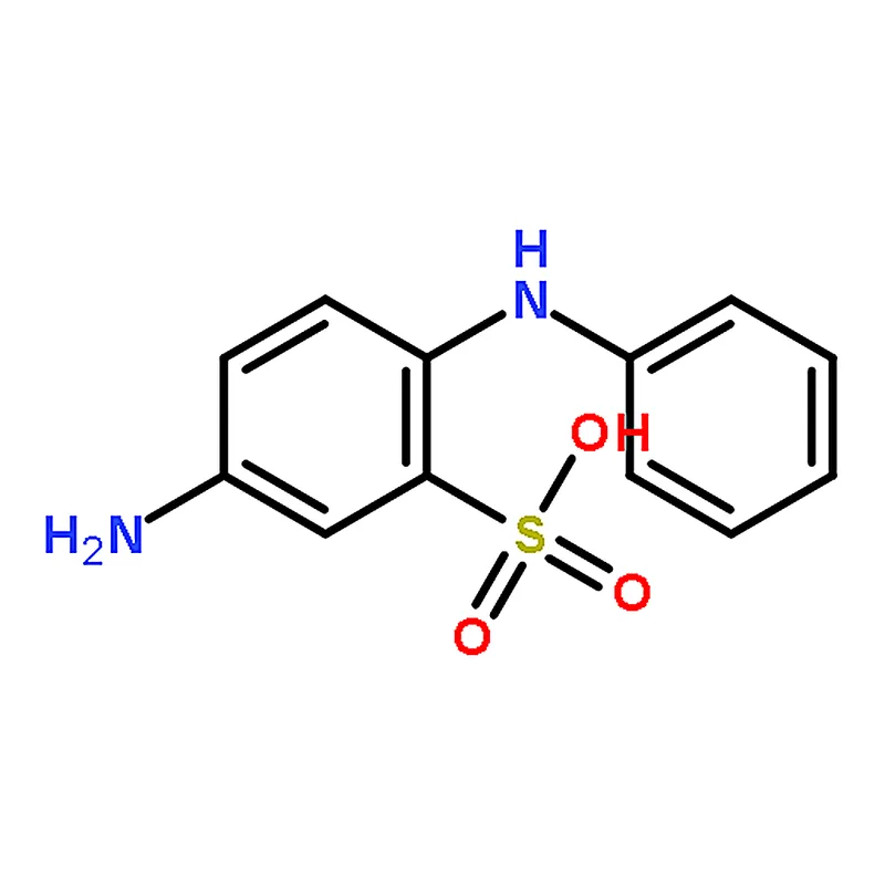 RHAWN 2-(4-AMINOANILINO)-5-NITROBENZENESULPHONIC ACID