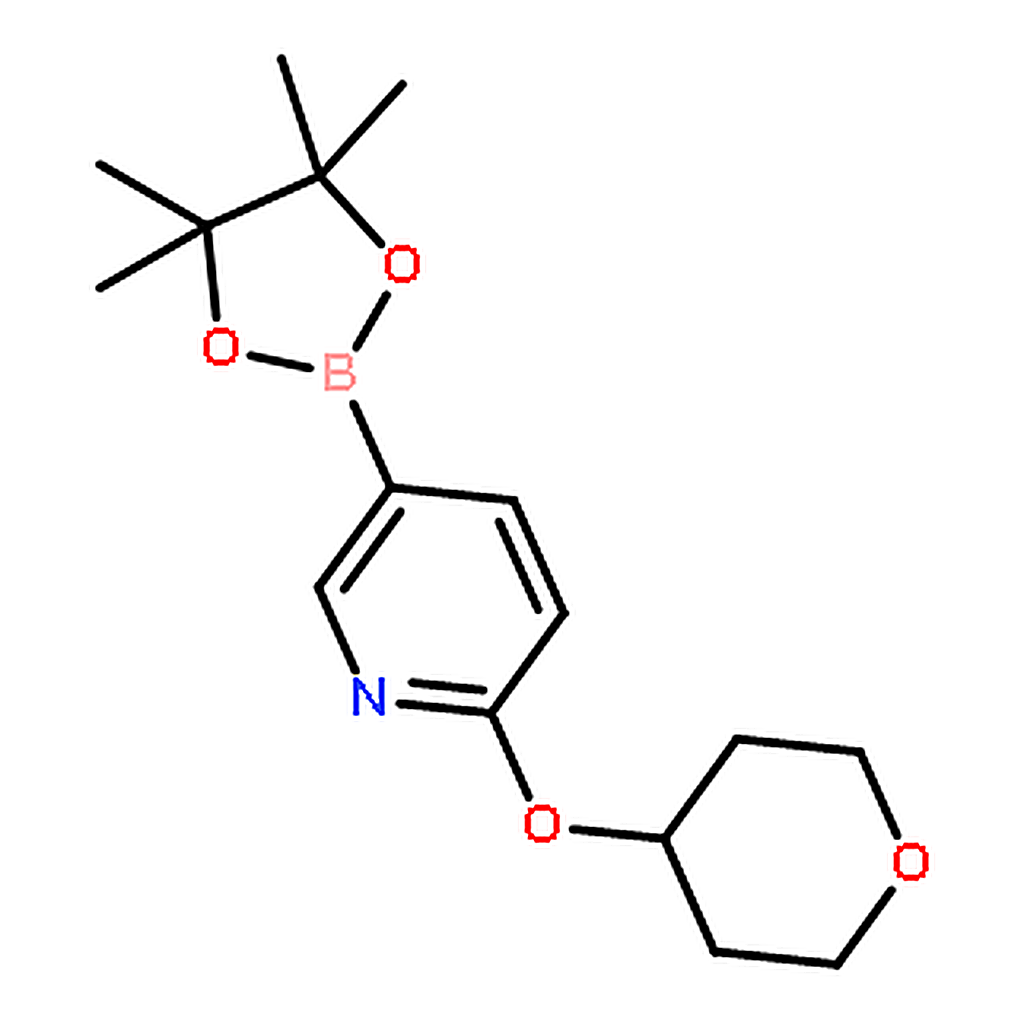 RHAWN 2-(Tetrahydropyran-4-yloxy)-5-(4,4,5,5-tetramethyl-[1,3,2]dioxaborolan-2-yl)pyridine