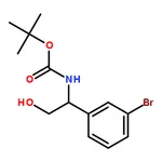 RHAWN (S)-tert-Butyl (1-(3-bromophenyl)-2-hydroxyethyl)carbamate