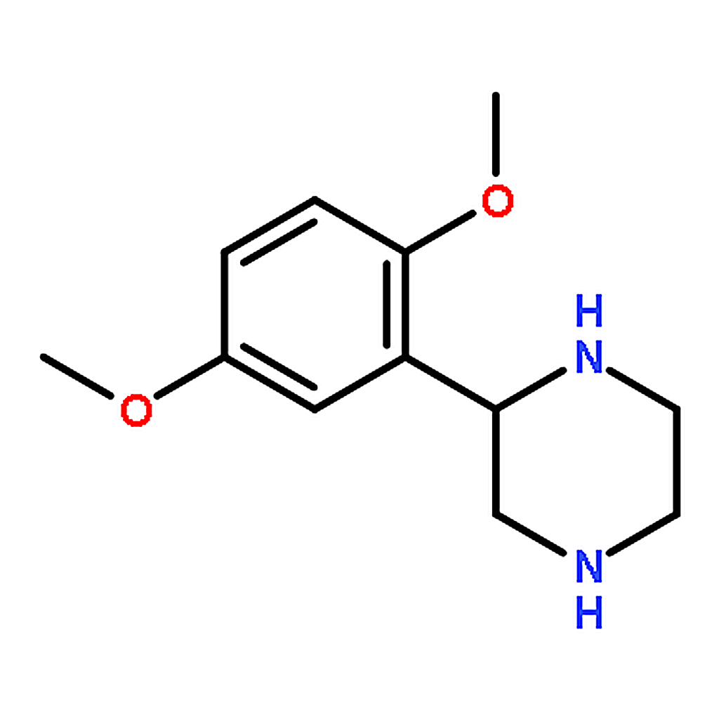 RHAWN 2-(2，5-Dimethoxyphenyl)piperazine