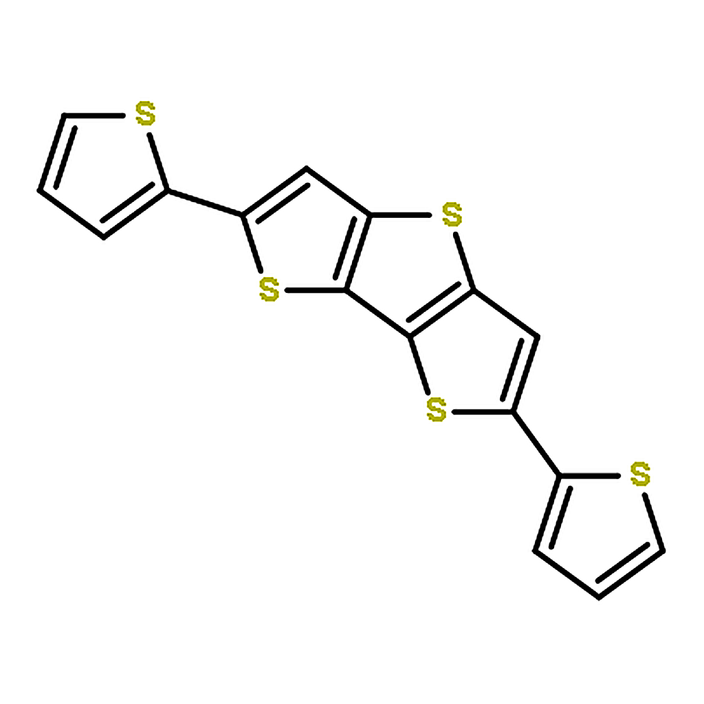 RHAWN 2,6-Di(thiophen-2-yl)dithieno[3,2-b:2',3'-d]thiophene