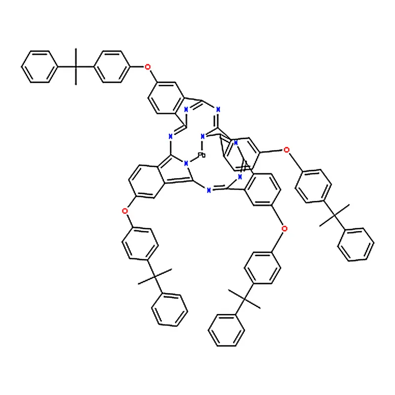 RHAWN Lead(?)tetrakis(4-cumylphenoxy)phthalocyanine