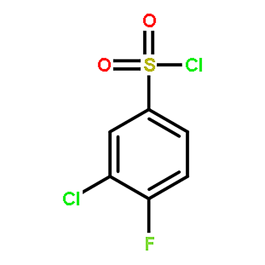 RHAWN 3-Chloro-4-fluorobenzenesulfonyl chloride