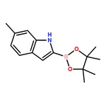 RHAWN 6-Methyl-2-(4,4,5,5-tetramethyl-1,3,2-dioxaborolan-2-yl)-1H-indole