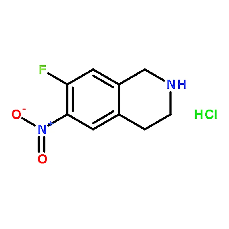 RHAWN 7-Fluoro-6-nitro-1,2,3,4-tetrahydroisoquinoline hydrochloride