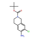 RHAWN tert-Butyl 6-amino-7-chloro-3,4-dihydroisoquinoline-2(1H)-carboxylate
