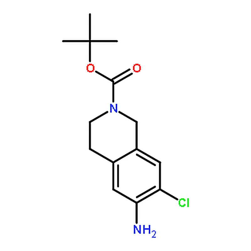 RHAWN tert-Butyl 6-amino-7-chloro-3,4-dihydroisoquinoline-2(1H)-carboxylate