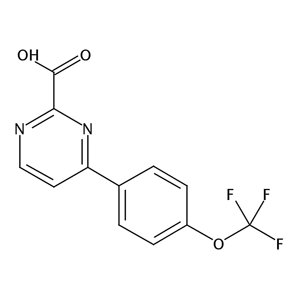 RHAWN 4-[4-(Trifluoromethoxy)phenyl]pyrimidine-2-carboxylic Acid