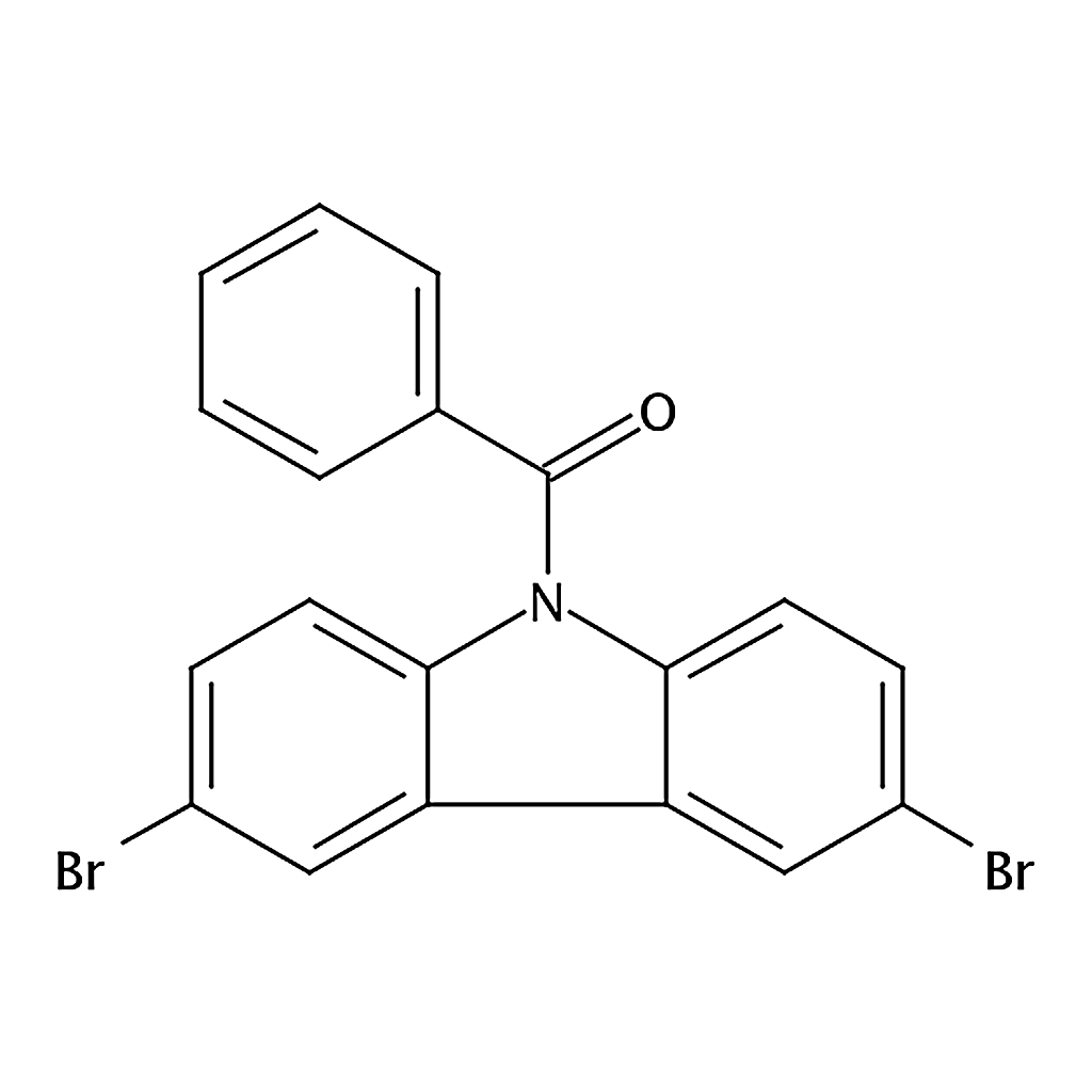 RHAWN 9-Benzoyl-3,6-dibromo-9<i>H</i>-carbazole