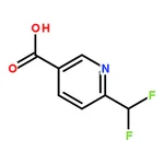 RHAWN 6-(Difluoromethyl)-3-pyridinecarboxylic acid
