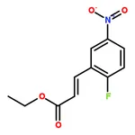 RHAWN Ethyl (E)-3-(2-fluoro-5-nitrophenyl)acrylate