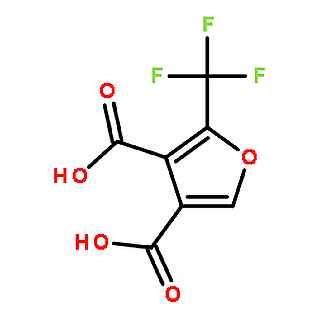 RHAWN 2-(Trifluoromethyl)furan-3,4-dicarboxylic acid