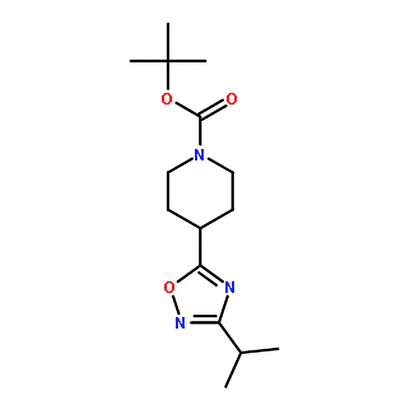 RHAWN tert-Butyl 4-(3-isopropyl-1,2,4-oxadiazol-5-yl)piperidine-1-carboxylate