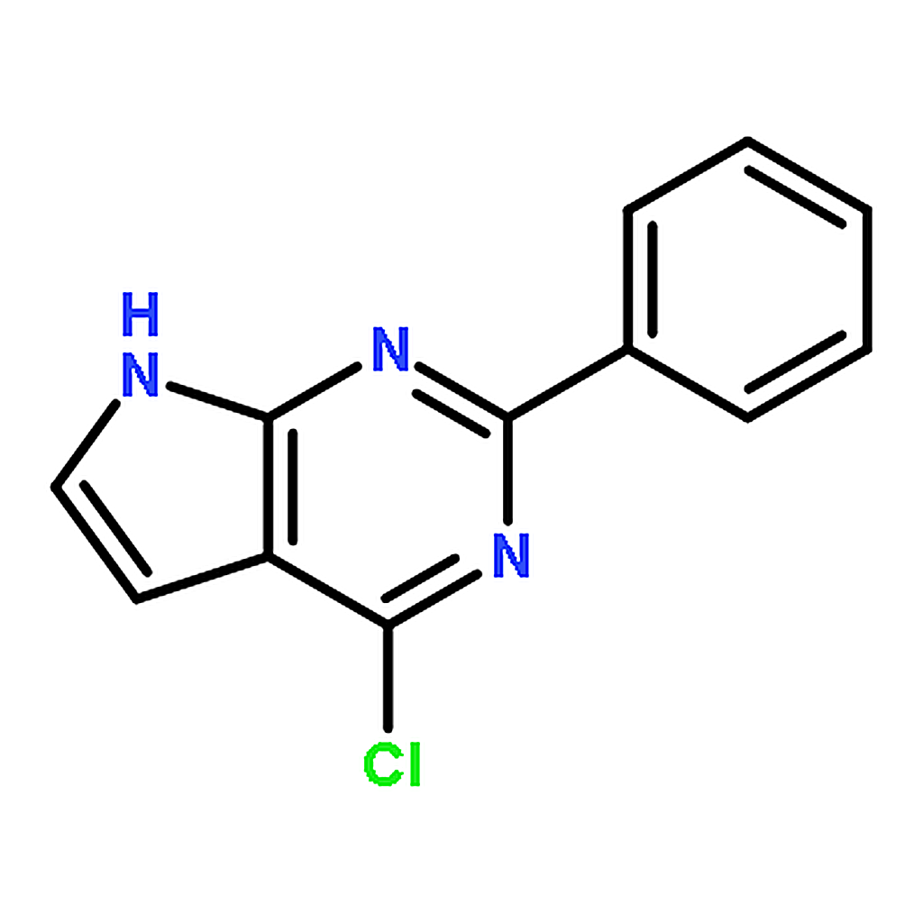 RHAWN 4-Chloro-2-phenyl-7H-pyrrolo[2,3-d]pyrimidine