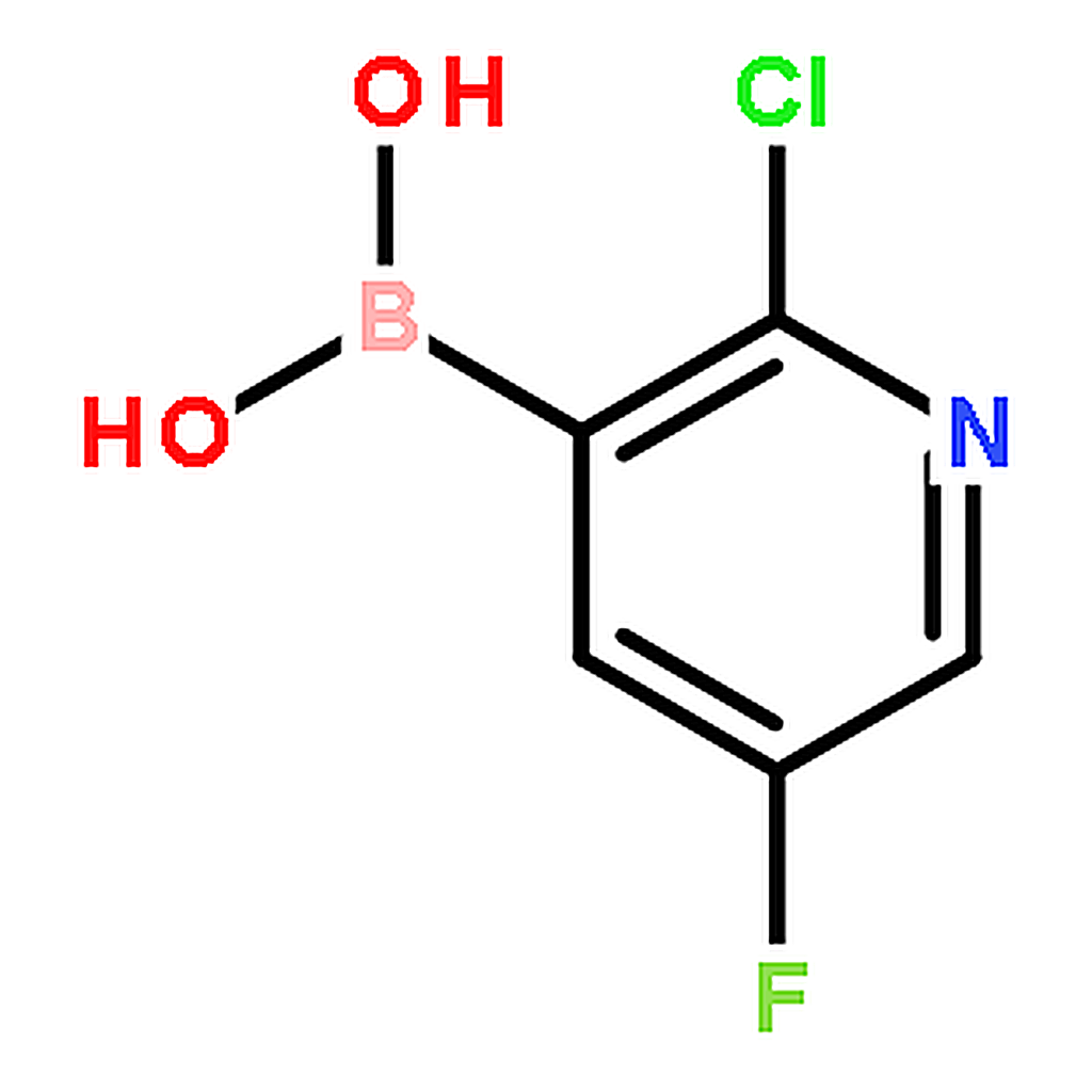 RHAWN 2-Chloro-5-fluoropyridine-3-boronic acid