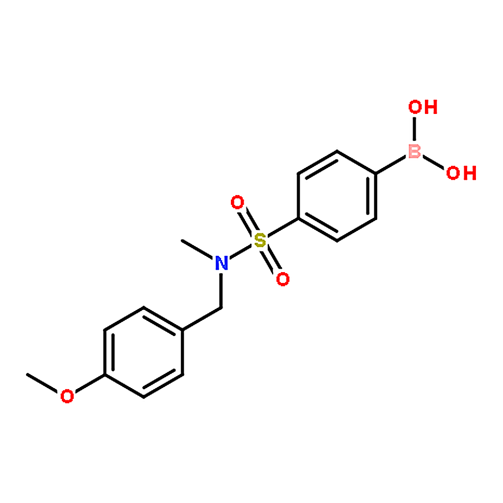 RHAWN (4-(N-(4-Methoxybenzyl)-N-methylsulfamoyl)phenyl)boronic acid
