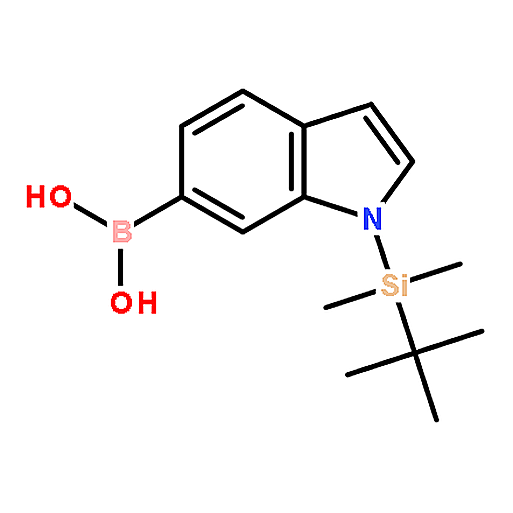 RHAWN (1-(tert-Butyldimethylsilyl)-1H-indol-6-yl)boronicacid