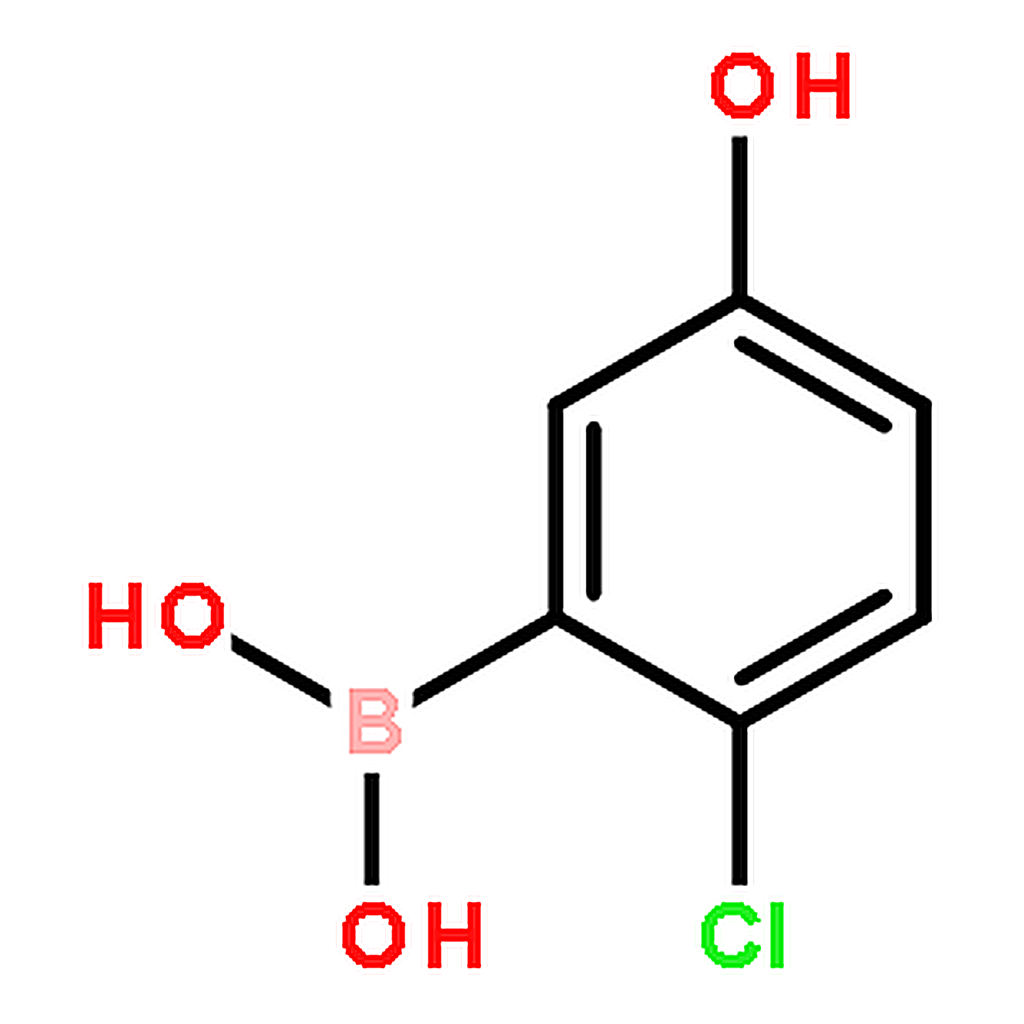 RHAWN (2-Chloro-5-hydroxyphenyl)boronic acid