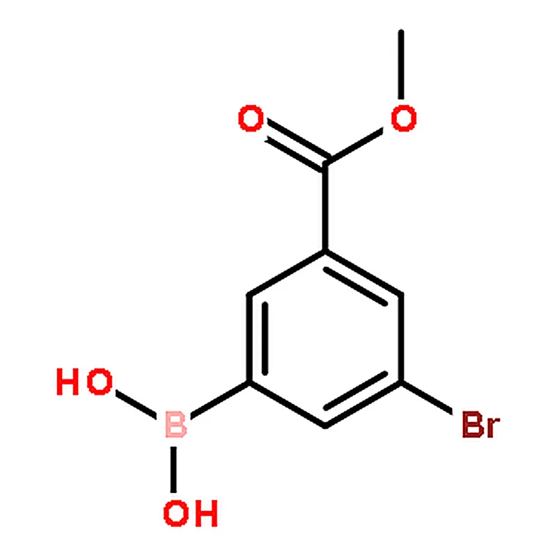 RHAWN (3-Bromo-5-(methoxycarbonyl)phenyl)boronic acid