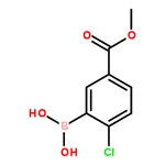 RHAWN (2-Chloro-5-(methoxycarbonyl)phenyl)boronic acid
