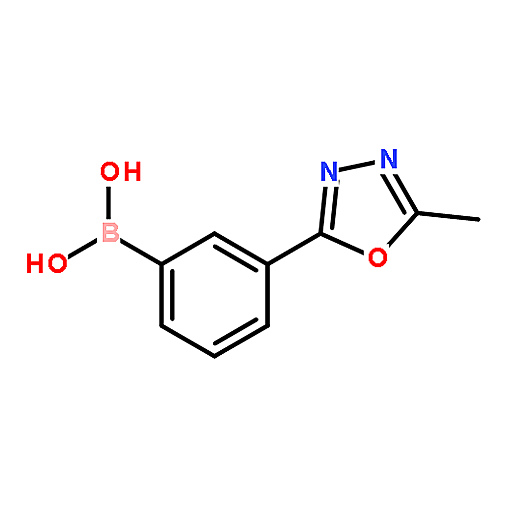 RHAWN (3-(5-Methyl-1,3,4-oxadiazol-2-yl)phenyl)boronic acid